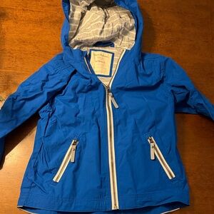 Hanna Andersson Royal Blue Kids Raincoat